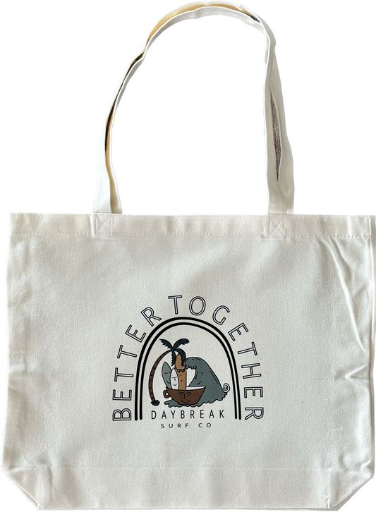 Better Together Canvas Tote
